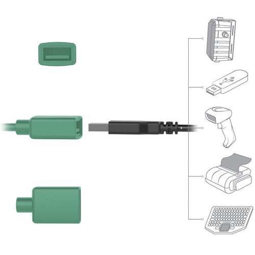 RAM-GDS-DOCK-SAM80CDU GDS Tough-Dock + Single USB for Samsung Tab A... - Picture 4 of 4