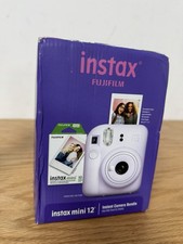 Fujifilm Instax Mini 12 Lilac Purple Camera Bundle W Film