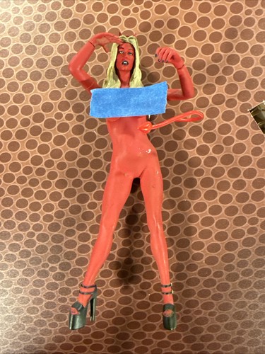 MOC JENNA JAMESON HALLOWEEN Red Devil KOSTÜM nur Figur Fantasy Club