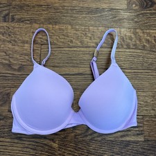 NWT VICTORIA  s SECRET PINK WEAR EVERYWHERE PUSH UP BRA SIZE 34C VERY NICE 