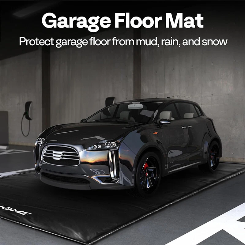 8.6'x 20' Garage Floor Mat Non-Slip Containment Mat for Waterproof Protection - Image 2 of 4
