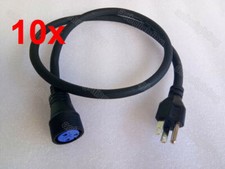 10x IP65 outdoor event party show Stage Lights Power cable DJ Disco Stage cable