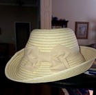 NWT Anthropologie Fancy Wide Brim Dressy Derby Hat Ivory Cute by GIOVANNIO — photo 2
