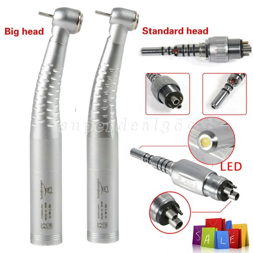 Nuovo manipolo LED fibra ottica ad alta velocità dentale adatto per accoppiatore KaVo girevole 4/6 fori - Foto 3 di 46