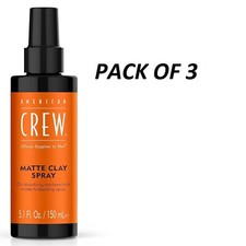American Crew Matte Clay Spray 5.1 oz - PACK OF 3