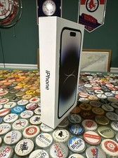 Apple iPhone 14 Pro Black Box WITH charging cable, inserts, sticker - no Phone