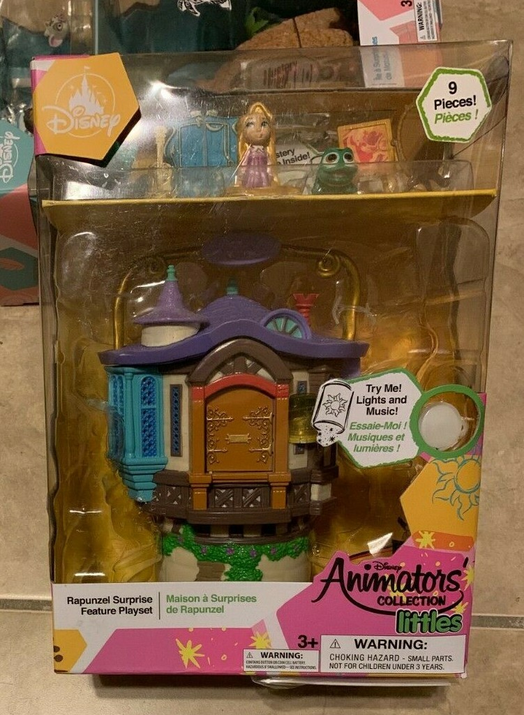 Disney Animators Collection Littles Rapunzel Surprise Tangled Playset NEW Sealed