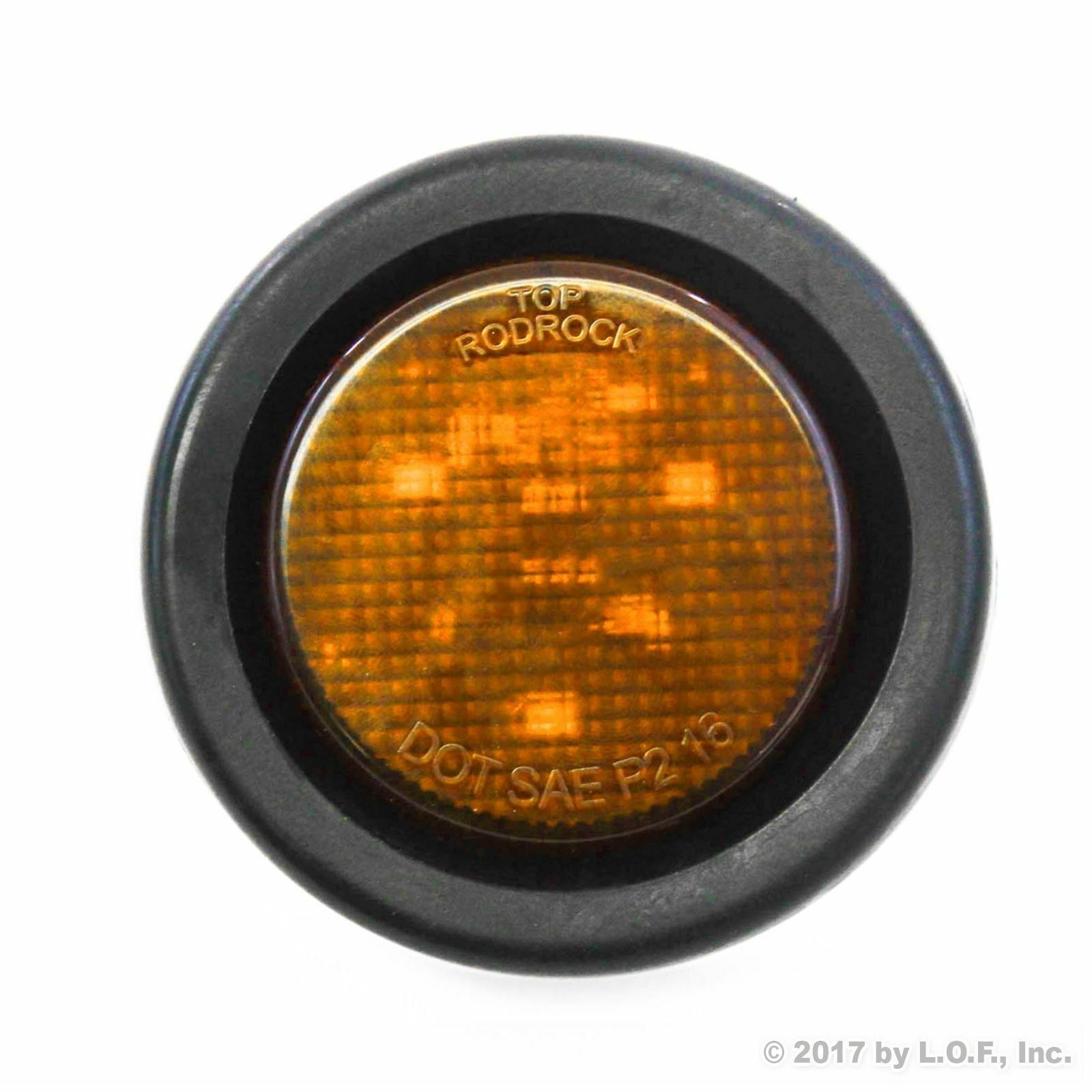 Submersible Amber Flush Mount LED 2