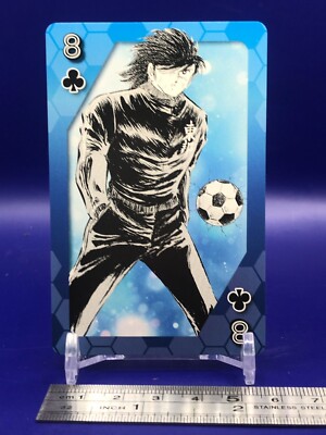 Tsubasa 缶バッジ トレカ 17個セット Captain tsubasa J vintage Menko metallic card Set of 15 from japan