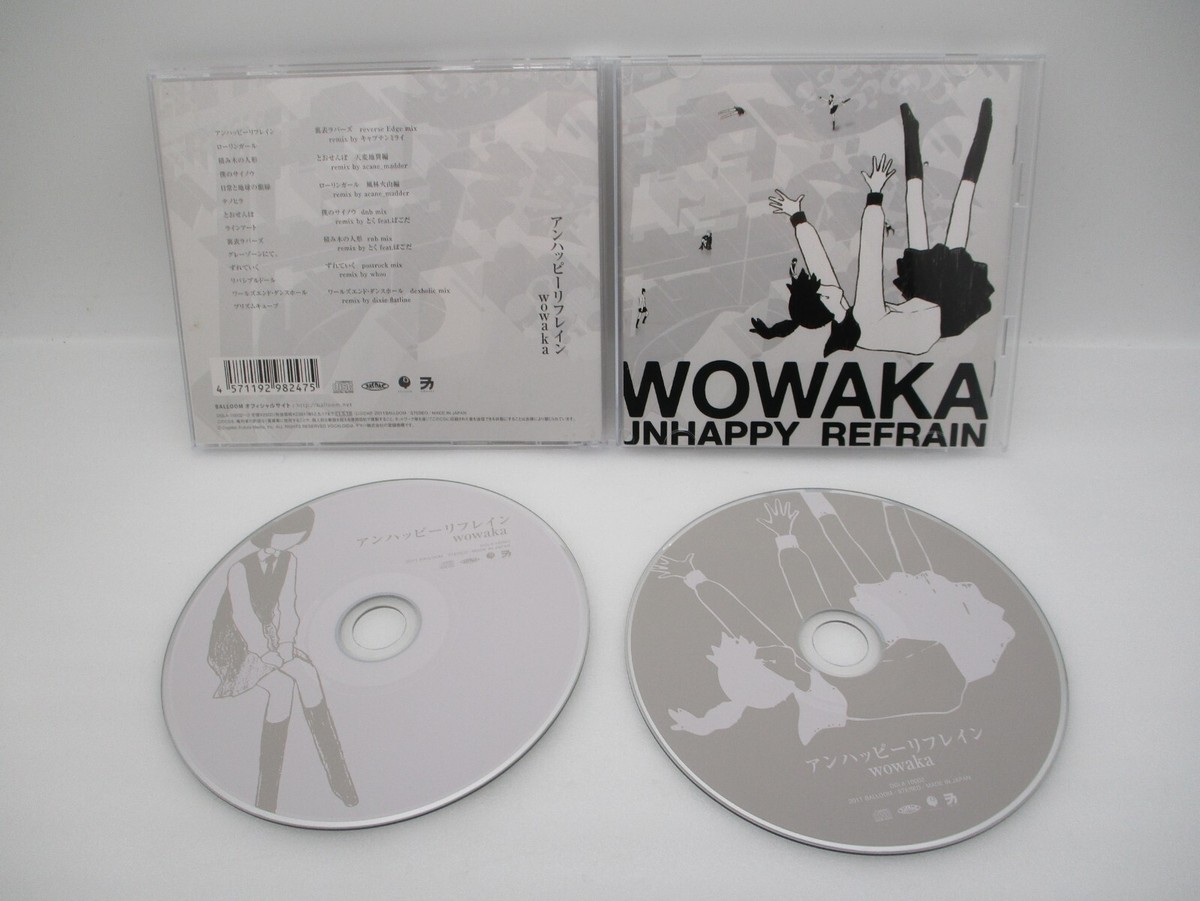 wowaka UNHAPPY REFRAIN CD Album Japan Hatsune MIKU VOCALOID wowaka UNHAPPY REFRAIN CD Album Japan Hatsune MIKU VOCALOID