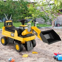 Kinder Sitzbagger Kinderbagger Mit Schaufel & Stauraum Sandbagger