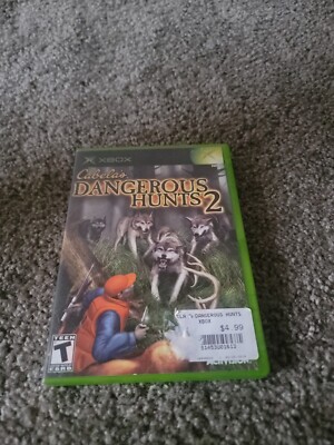 Cabela's Dangerous Hunts 2 (Microsoft Xbox, 2005) CIB. Tested