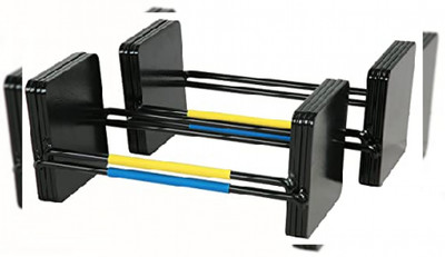 POWERBLOCK Elite EXP 50-70 lb. Dumbbell Kit, Stage 2 Expansion 20 lbs, Black 