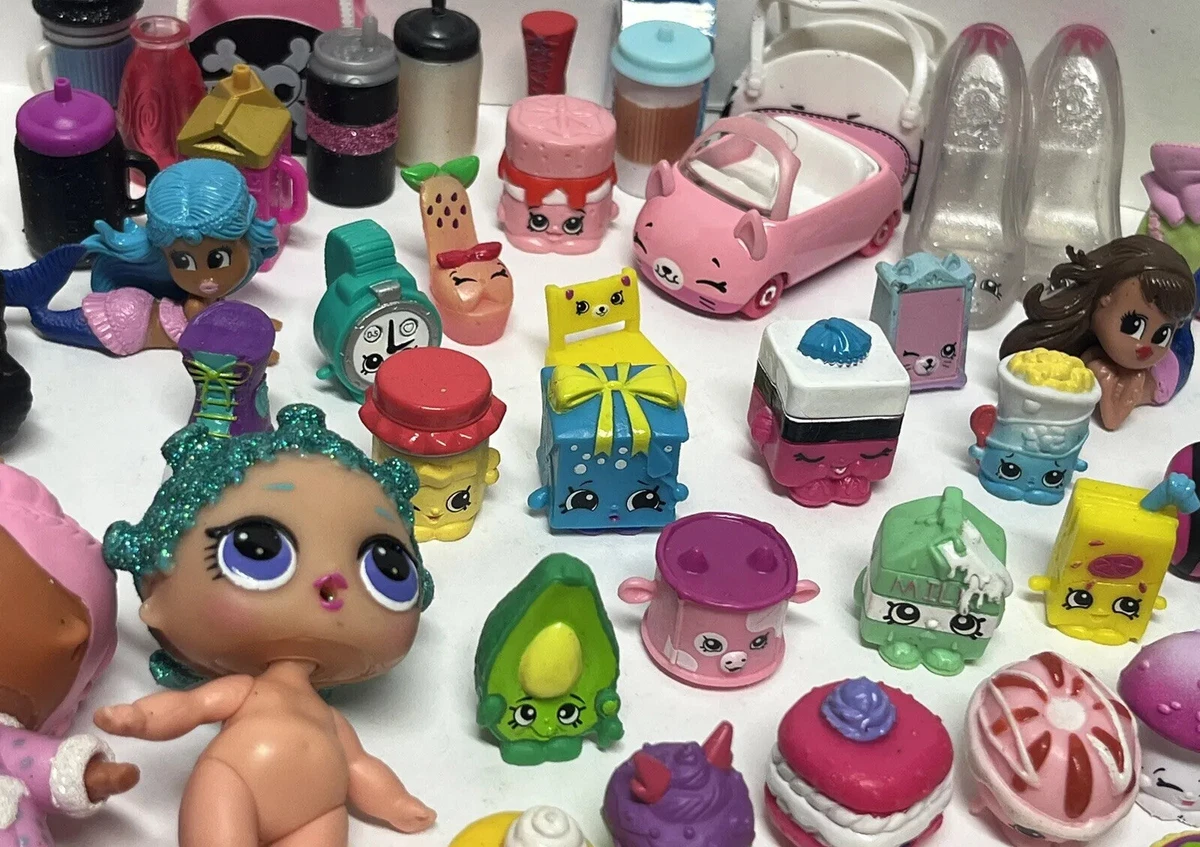 Shopkins Lot LOL Dolls, LOL Minis LOL Pets, LPS, Moose Toys & More