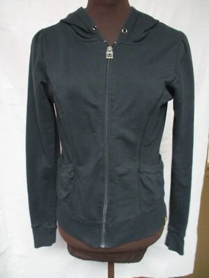 Miley Cyrus Black Hooded Zip Up Jacket Size L - Image 1 of 4