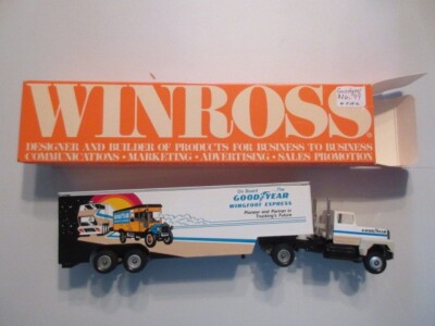 Winross Goodyear tractor/trailer