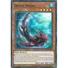 ROTA-EN002 Drake Shark : Super Rare Card : 1st Edition : YuGiOh TCG