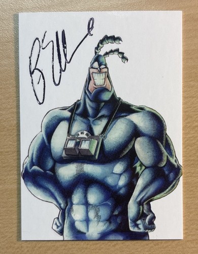 THE TICK RARE AUTOGRAPH CARD, BEN EDLUND, 1997 Comic Images