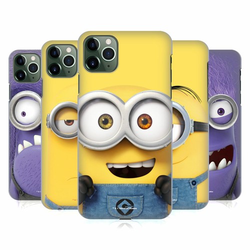 Official Despicable Me Full Face Minions Hard Back Case For Apple Iphone Phones Ebay