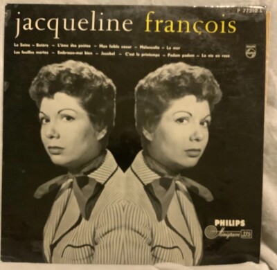 JACQUELINE FRANCOIS S/T LP OG PHILIPS 77310 L FRENCH POP CHANSON FRANCE