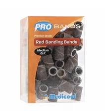 Medicool Pro Bands Red Sanding Bands Medium Grit