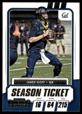 2021 Panini Contenders Draft Picks Ticket Jared Goff California Golden Bears #7