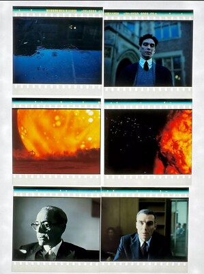 RARE) Oppenheimer IMAX 70mm Film Cell LOT OF 6 FRAMES | eBay