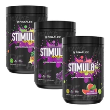 FinaFlex Stimul8 Hardcore Pre-Workout Energy Drink Mix for Muscle Gain, Strength