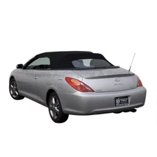 Toyota Solara 2004-09 Convertible Soft Top w/Glass Window, Cloth, Black