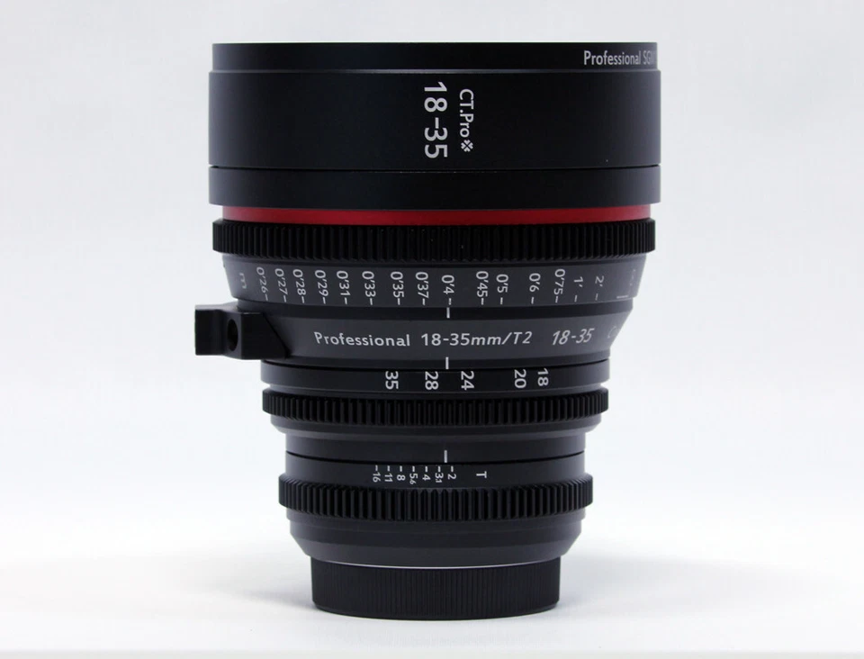 cine sigma 18-35mm t2 canon ef mount parfocal full manual har stops de clicked - Image 2 of 4