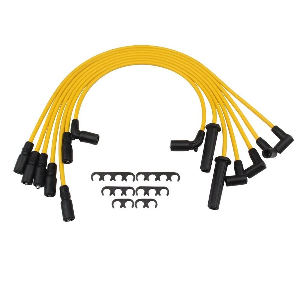 8mm Racing Spark Plug Wires Upgrade for Chevrolet GMC Safari Jimmy 4.3L V6 US - Image 3 of 4