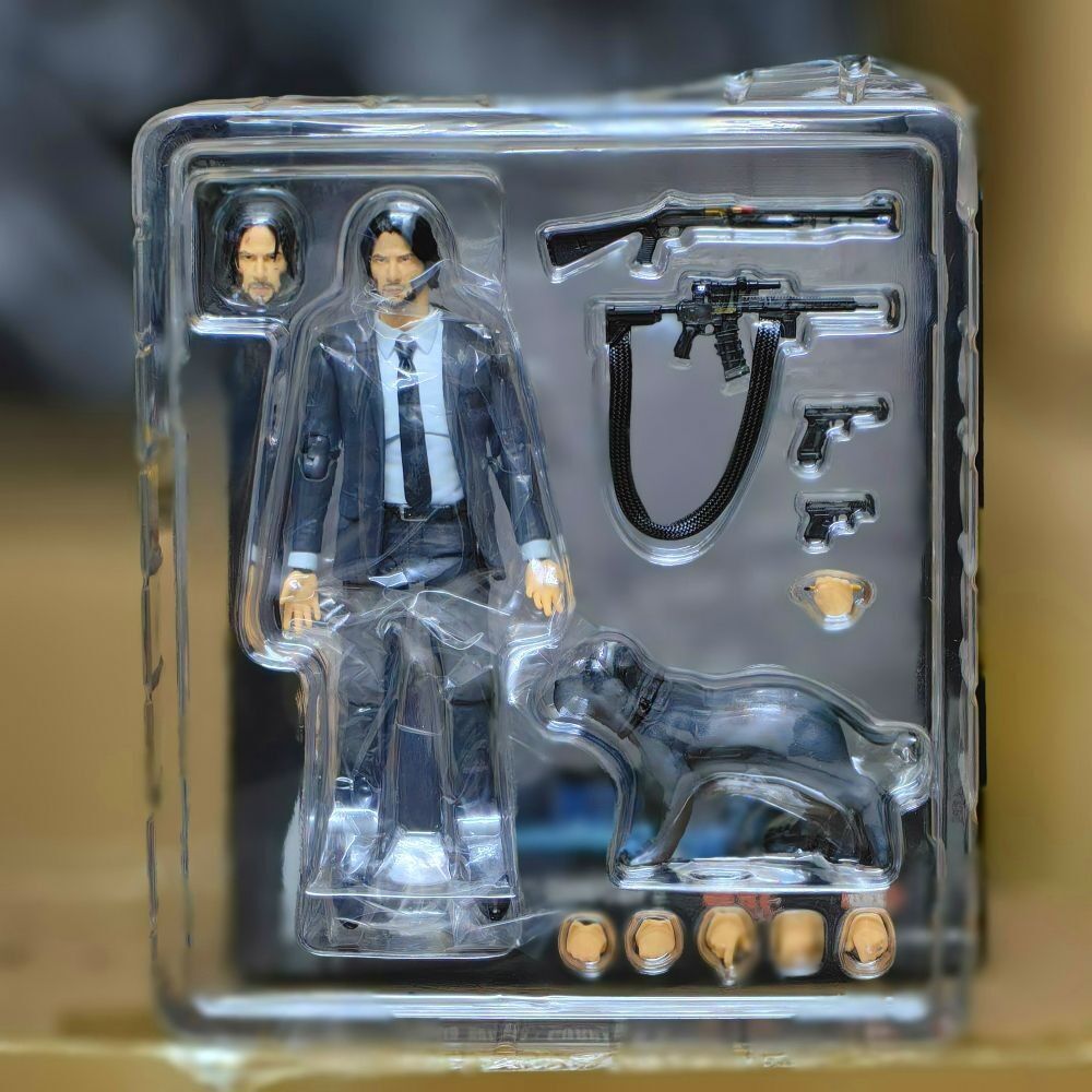 New Mafex No. 085 John Wick Chapter 2 Pvc Toys Action Figure In