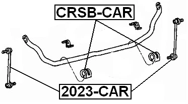 Eslabón estabilizador delantero / barra estabilizadora Febrero 2023-CAR OEM 04743454AC Foto 2 de 3