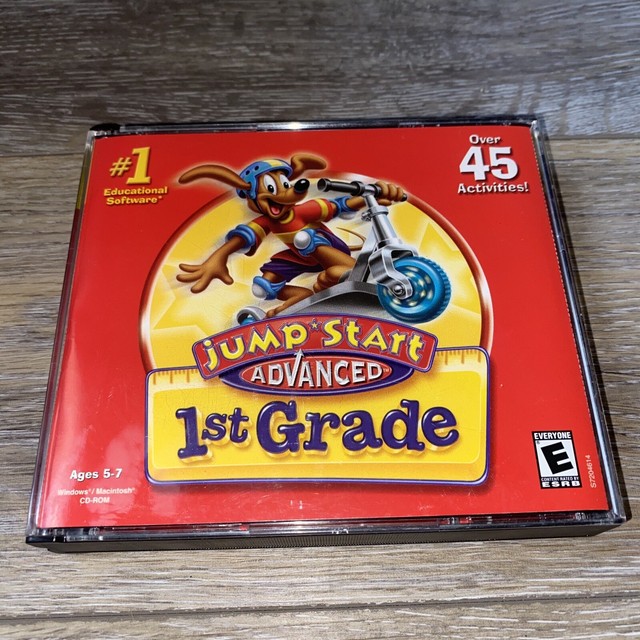 JumpStart Advanced 1st Grade (PC & Mac, 2003) Fundamentals, Music, Art