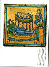 Postcard 4x6 NY The Nativity Plaque of Champleve Enamel Copper Gilt Met Museum