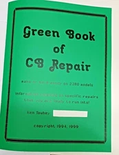 Green Book of CB Repair information and repair notes 2300 models of CB Radios .