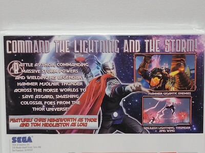 NEW Thor - God of Thunder 3DS Game Nintendo 2d 3d ds SEALED