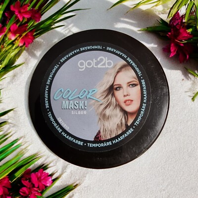 got2b Color Mask! Silber temporäre Haarfarbe für Farb-Boost & intensiv 150 ml