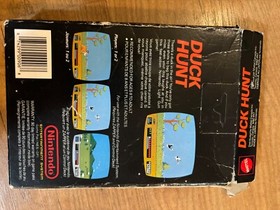 Duck Hunt Nintendo NES Boxed Box Sticker Seal CIB Complete