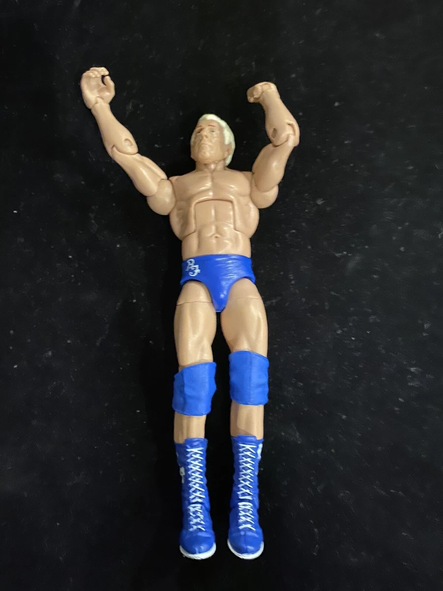 Ric Flair Defining Moments Wrestlemania XXIV Blue WWE Elite Figure WCW WWF