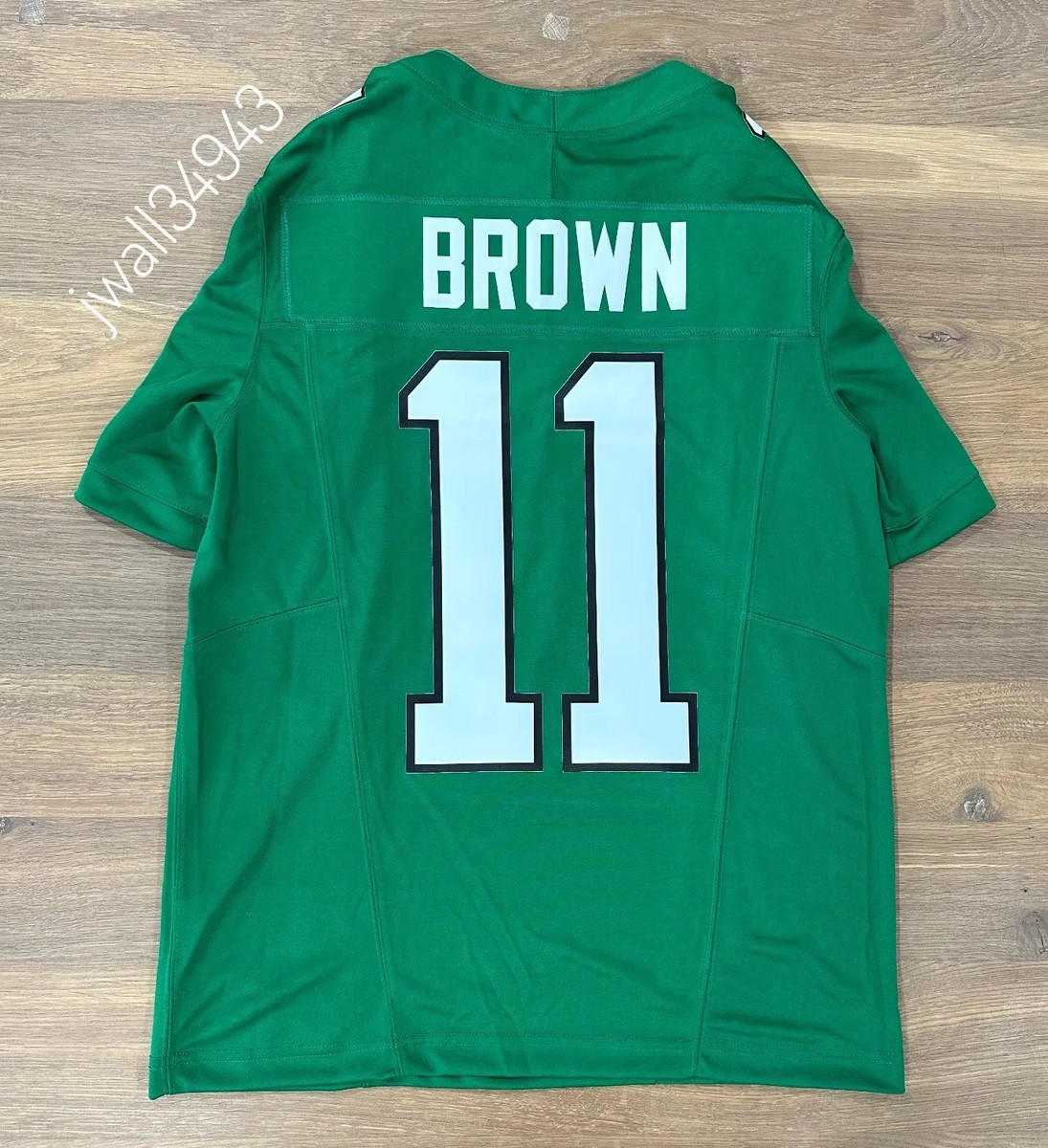 Brown Kelly Green Philadelphia Eagles Nike Vapor Limited  Jersey