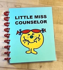 Little Miss Counselor Cover Set 4 use w/ Classic Happy Planner~