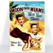 Moon Over Miami (DVD, 1941, Marquee Musicals) w/ Slipcase !   Betty Grable