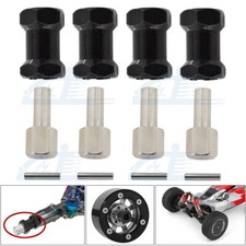 4x 12mm Wheel Hex Hub Drive Adapter 20mm Extension For 1/10 RC Car Crawler SCX10
