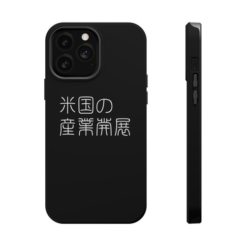 Sleek Magnetic Phone Case: Kanji Design, Protection,「米国の産業発展」 - 第 2/131 張圖片