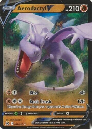 Aerodactyl V (swsh11-92) - Pokémon Card Database - PokemonCard