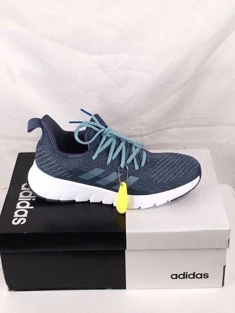 Women s NIB ADIDAS ASWEEGO Running Shoes Ash Grey Raw Grey True Blue Size 8 eBay