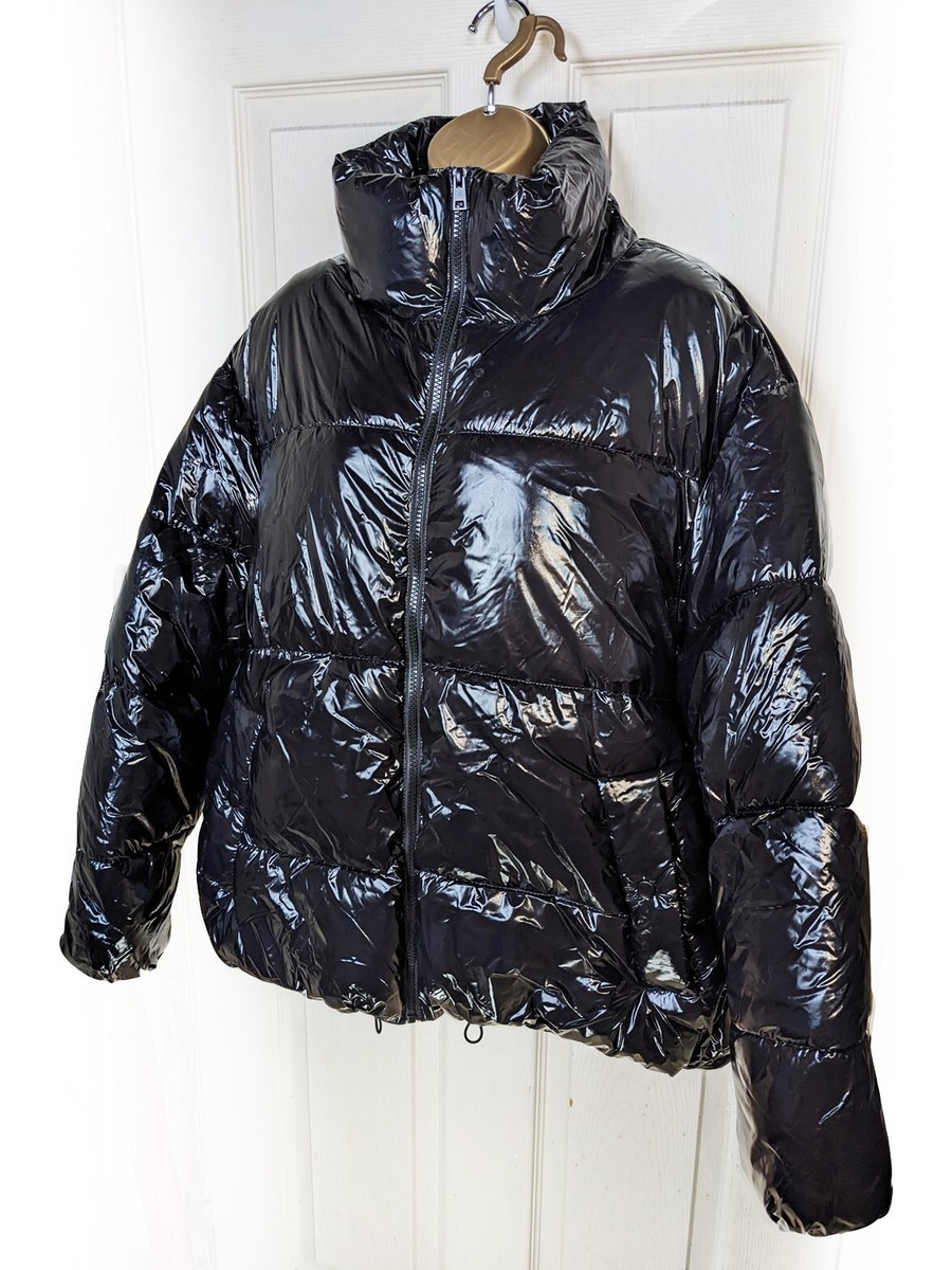 Depop Denim Jacket With Fur Primark RITA ORA X PRIMARK Black Shiny