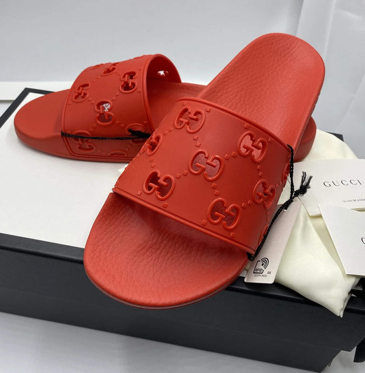 Gucci diamond 2025 slides price