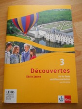 NEU! Découvertes 3 Série jaune Fit f. Tests u Klassenarbeiten mit CD